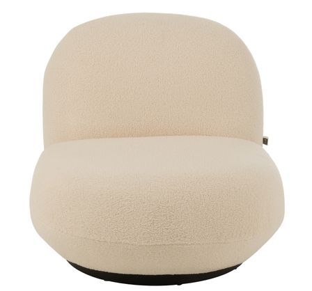 Fauteuil Lounge pivotant TOVA – Élégance moderne et confort enveloppant
