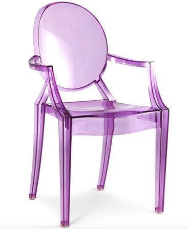 Fauteuil polycarbonate LOUIVA Haut de gamme - Elégant et résistant