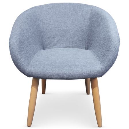 Fauteuil Tissu Bleu Fast