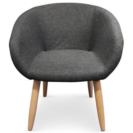 Fauteuil Tissu Gris foncé Fast