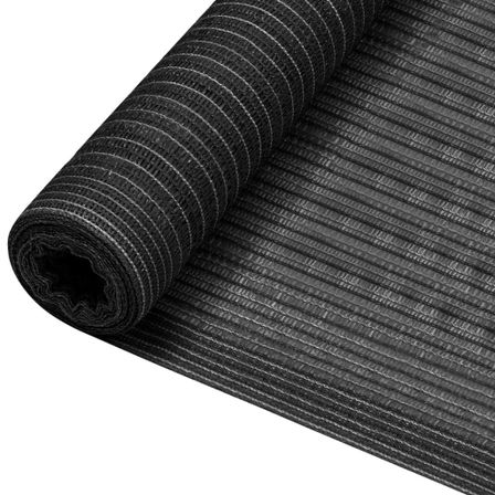Filet brise-vue Anthracite 1,5x50 m PEHD 75 g/m²