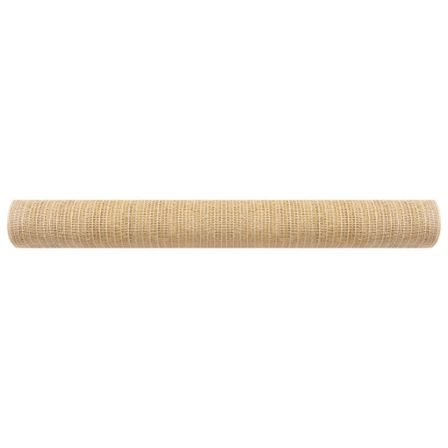 Filet brise-vue Beige 1,2x25 m PEHD 150 g/m²