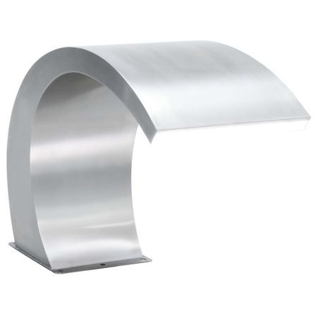 Fontaine de piscine à LED acier inoxydable design