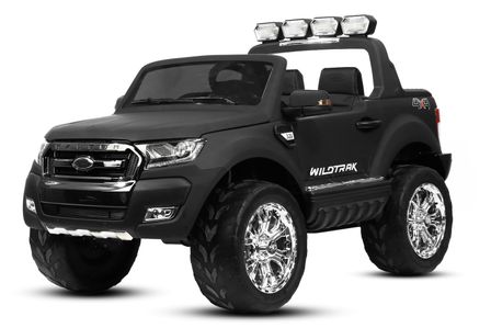 Ford Ranger deluxe laquée mat noir 4x35W Voiture enfant électrique