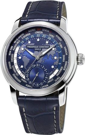 Frederique Constant Classic Worldtimer Manufacture FC-718NWM4H6