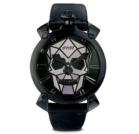 Gagà Milano Bionic Skull - Black 5062BS02B0CVBM0