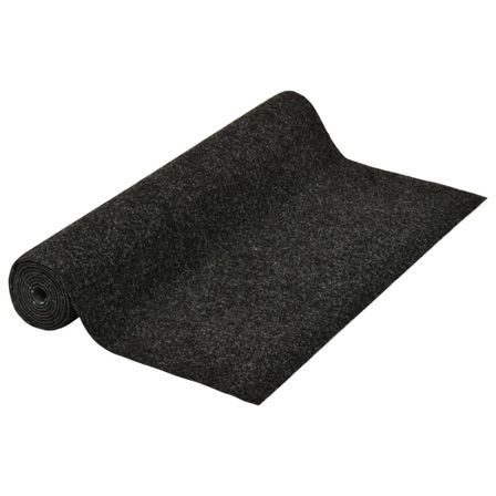 Gazon artificiel avec picots 3x1 m Anthracite