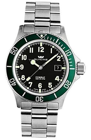 Glycine Combat Sub Automatic 3863-19AT2V-MB