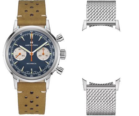 Hamilton Intra-matic Automatic Chrono Special Pack + Extra Strap H38429541