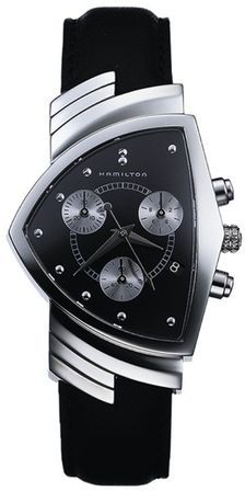 Hamilton Ventura Ss Black Dial - Black Strap H24412732