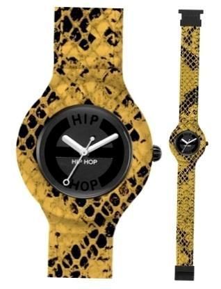 Hip Hop - Python Yellow/black Dial 32mm HWU0414