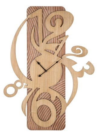 Horloge murale wolly cm 70 x 4,4 x 93