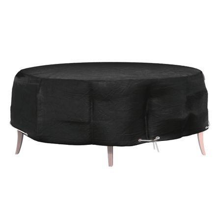 Housse pour salon îlot 8 œillets Ø188x50 cm rond