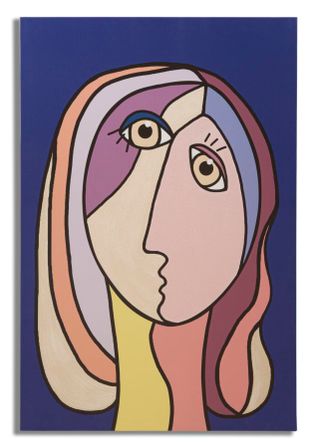 Impression/peinture murale double face grand format -b- cm 80x3x120