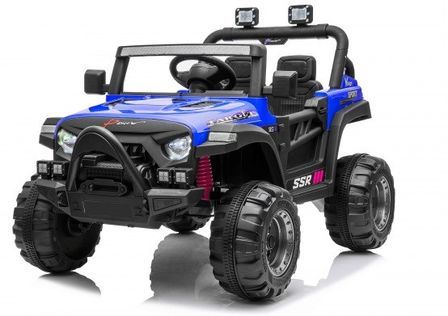 Jeep électrique 2 places Kiddy 2x35W bleu