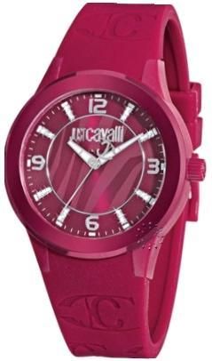 Just Cavalli Fantasy 3h- Strass- Red- Strap R7251194645