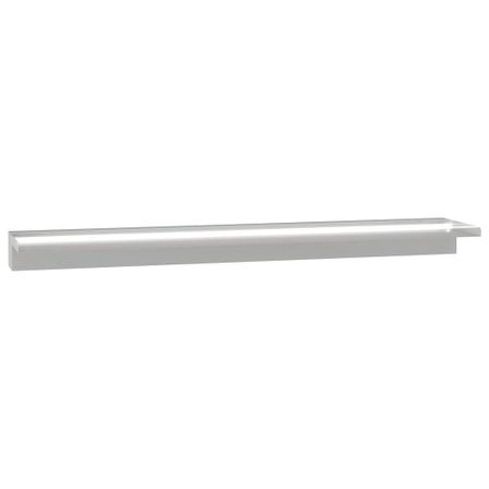 Lame de cascade de piscine avec LED acier inoxydable 110 cm