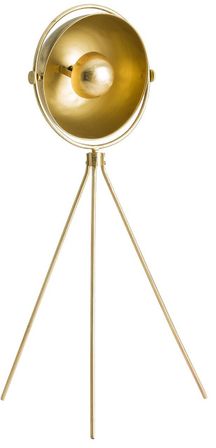 Lampadaire métal fer doré Sadok