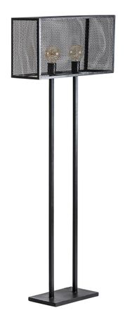 Lampadaire métal noir Lucky