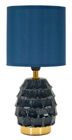 Lampe de chevet bleu design original élégant PIGNY