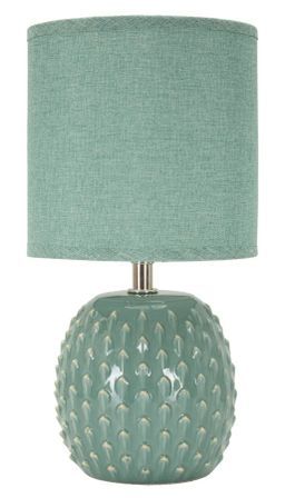 Lampe de chevet Ponts turquoise design moderne élégant