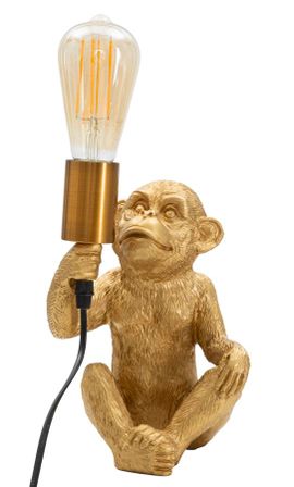 Lampe de table design dorée compacte et originale MILLY