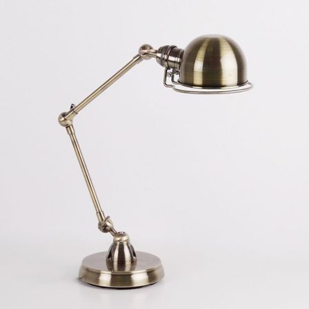 Lampe de table métal doré Sarita H 55 cm