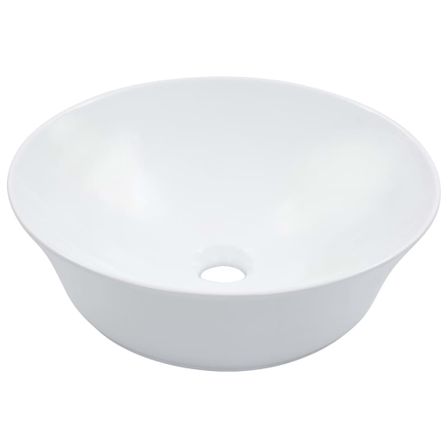 Lavabo 41x12,5 cm Céramique Blanc