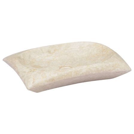 Lavabo Crème 50x35x10 cm Marbre