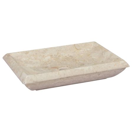 Lavabo Crème 50x35x10 cm Marbre 2