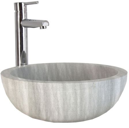 Lavabo vintage marbre gris foncé Valentia