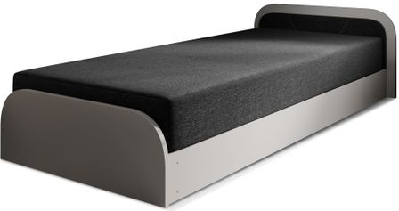 Lit 1 place avec coffre de rangement Parko – Confort et Praticité