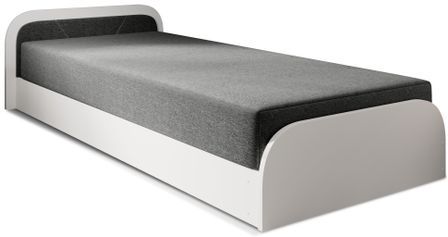 Lit 1 place avec coffre de rangement Parko – Confort et Praticité