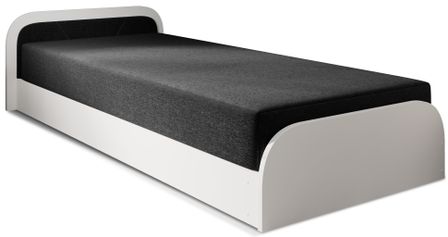 Lit 1 place avec coffre de rangement Parko – Confort et Praticité