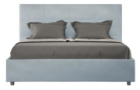 Lit capitonné microfibre Mira