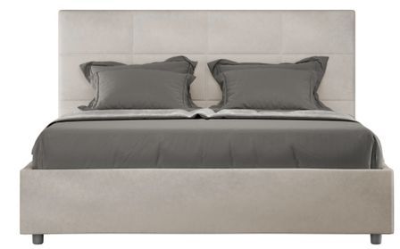 Lit capitonné microfibre Mira