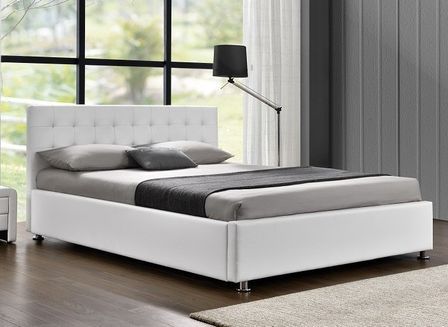 Lit coffre simili cuir Comett