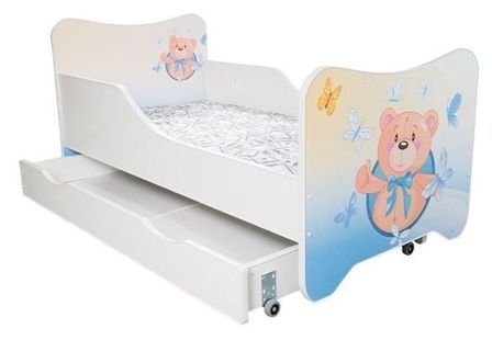 Lit enfant à tiroir teddy bear 80x160