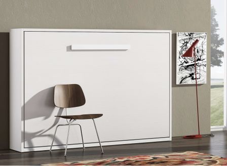 Lit escamotable horizontal 140x180 cm - Optima