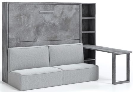 Lit escamotable horizontal 140x190 Prolok