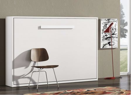 Lit escamotable horizontal 80x180 cm - Optima