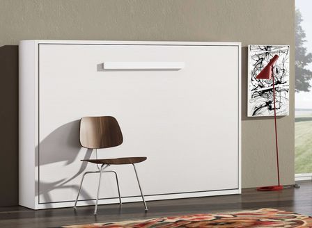 Lit escamotable horizontal 80x190 cm - Optima