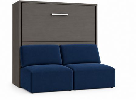 Lit escamotable horizontal avec banquette LOGIA Premium – Haut de gamme – Usage intensif
