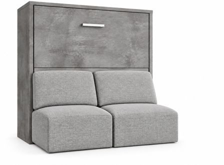 Lit escamotable horizontal avec banquette LOGIA Premium – Haut de gamme – Usage intensif