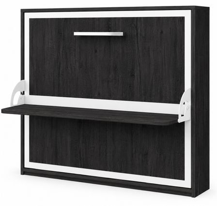 Lit escamotable horizontal avec bureau BONA - Ouverture automatique assistée - Version renforcée