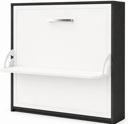 Lit escamotable horizontal avec bureau BONA - Ouverture automatique assistée - Version renforcée
