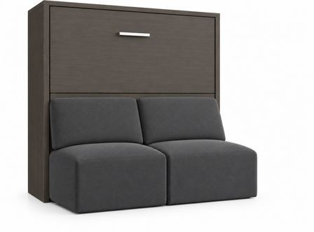 Lit escamotable horizontal avec canapé LOGIA