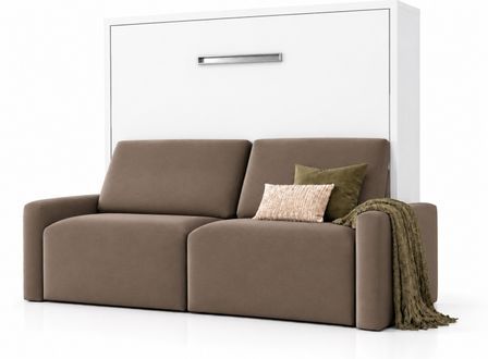 Lit escamotable horizontal avec canapé VETAL Premium – Conception renforcée – Haut de gamme