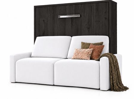 Lit escamotable horizontal avec canapé VETAL Premium – Conception renforcée – Haut de gamme