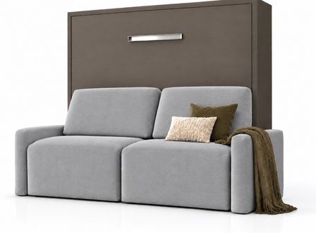 Lit escamotable horizontal avec canapé VETAL Premium – Conception renforcée – Haut de gamme